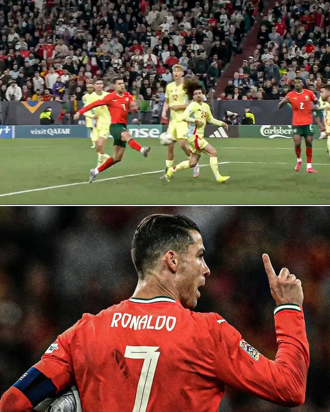 葡萄牙-负卢森堡！罗纳尔多失点纳尼破门的简单介绍
